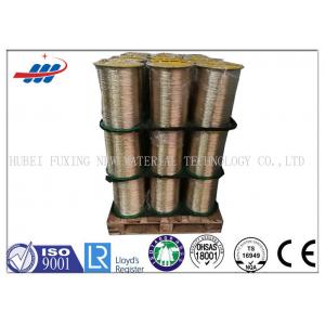 China 1x5x030HI 0530HI Tyre Steel Wire Brass / Copper Coated For Automobile Tire supplier