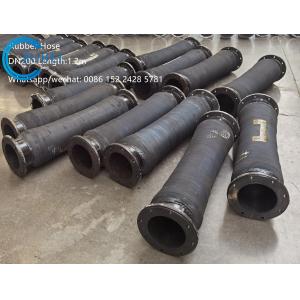 High Pressure Rubber Delivery Hose Dredge Sand Blast Mud Suction Discharge 100mm 600mm