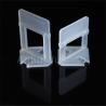 China 1mm-3mm Plastic Tile Levelers Porcelain Leveling Clips Construction Tools wholesale