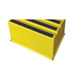 China Living Room Furniture Plastic Step Stool Yellow Color For Home / Industrial supplier