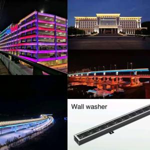 China Outdoor Wall Lights 18w 24w 36w Led Light Bars Waterproof Led Wall Washer Linear Led Lighting supplier