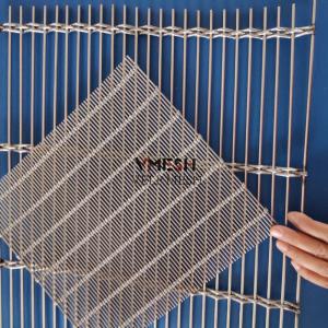 China Stainless Steel Decoration Wire Mesh Metal Partition Mesh Panel Wall wholesale
