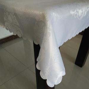BSCI audit passed-New arrival-100% Polyester Jacquard table cloth