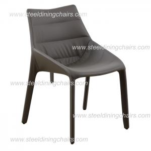 China Removable Cover Injected Sponge 82CM 60CM Stainless Steel Dining Chairs supplier