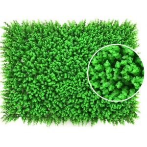 Assorted Leaves Artificial Green Plants For Outside , Artificial Green Wall Panels