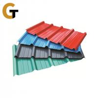 China Color Corrugated Iron Roof Price Prepainted Galvanized Ppgi Corrugated Steel Roofing Sheet on sale