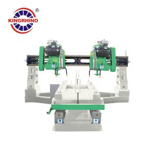 180 Degrees Cutting Angle Stone Slab Cutting Machine For Granite Marble Column