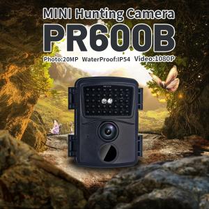 Caméra de traînée de chasse de la caméra vidéo PIR 20mp de vision nocturne de faune de PR600B HD