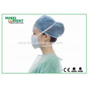 Professional Hospital Use Disposable Medical Non-woven Face Mask With Tie-on For Hospital