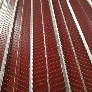 2m Galvanised Rib Lath Construction Screen Mesh For Seaworth Packing