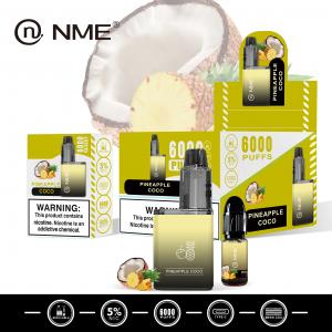 Alufer Material 5% Nicotine Replaceable Vape Pod E Juice 11ml 650mAH 1.2Ω 8 Flavors