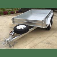 China 8x5 Hot Dipped Galvanized Tandem Trailer 2000KG on sale
