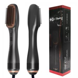 China 1200w Styler Hair Dryer Comb 160 Degree Negative Ionic Straightener supplier