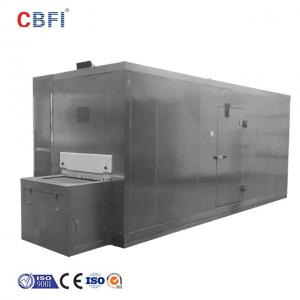 China 1000KG/H Quick Tunnel Freezer Cooling Bread Cake Food Freezing Conveyor Quick Freeze Machine supplier
