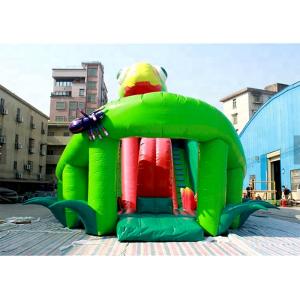 Kids EN 14960 CE Dinosaur Inflatable Slide Jumping Castle