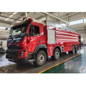 Heavy Duty 8x4 Drive Rescue Water Tanker Fire fighting Truck with Crew Room