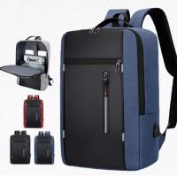 China Polyester Man Double Shoulder Sports Notebook Bag Computer Laptop Backpack on sale