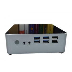 Metal Chassis Intel Core I3 Mini Pc  Intel® Kabylake-U,1xHDMI, 1xVGA,1xDP Support 4K