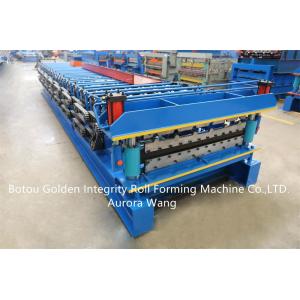 Double layer metal roll forming machine New type automatic metal sheet double layer panel roll forming rolling machine p