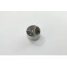 China Zinc Alloy Aluminum Furniture Handles And Knobs Silver Paint Cylindrical Pillar wholesale