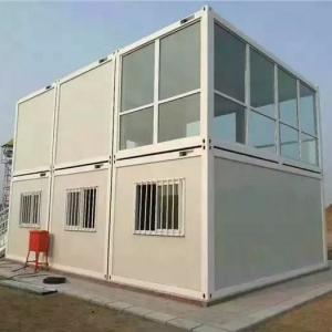 Extended Foldable Prefab Container Homes_40ft Folding Living Container Cabin Foldable Container House