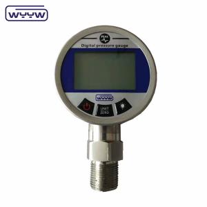 China 65mm Bar Psi Industrial Digital Pressure Gauge For Air Oil Water Hydraulic supplier