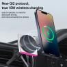 China High-End Metal Magnetic Car Mount 9-Color RGB Light Effect Ultra-Thin Design One-Hand Operation Fast Charging wholesale