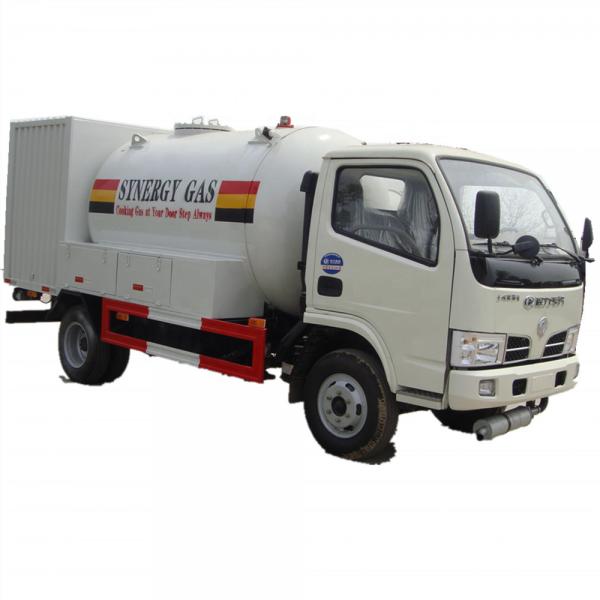 best price 5cbm lpg gas refilling truck with lpg gas dispenser for domestic gas
