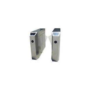 China 304 Stainless Steel Entrance Flap Barrier Turnstile Gate With Access Control System supplier