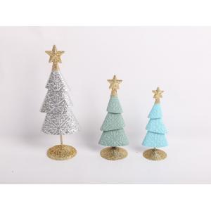Christmas Tree Ornament Indoor and Outdoor Decorations Iron Art Metal Bright Colors