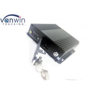 HD Car Black Box DVR , 4 Channel SD Vehicle dvr Recorder with GPS for Fleet Management