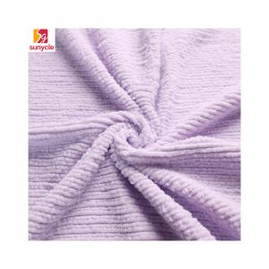 288F Soft Custom Pattern Faux Fur Fabric Low Shrinkage 100% Polyester
