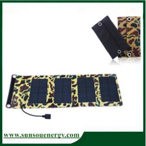 China 7w foldable solar panel kit, qualified portable solar panel charger for digital devices supplier