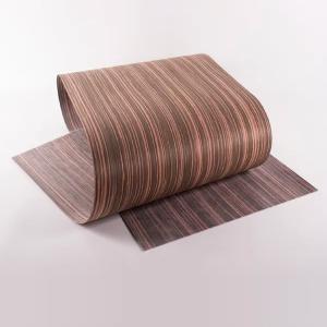 0.5mm Engineered Wood Veneer Reconstituted Ebony Wall Panel Surface