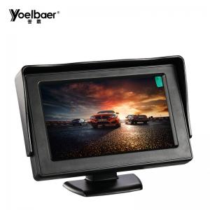 China 4.3 Inch Car TFT LCD Monitor Car Dashboard Monitor 2 Channel AV Video Input supplier