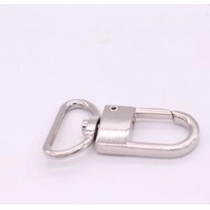 China Zinc Alloy Metal Swivel Eye Snap Hook Quick Release For Luggages / Dog Chain supplier