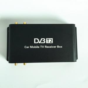 China New Car DVB-T2 Digital TV Tunner Receiver HD DVB-T2 with 4 tuner Digital TV Receover Box supplier