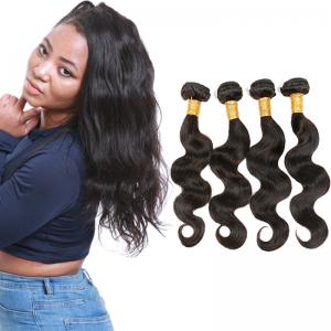 China Virgin Brazilian Remy Body Wave Human Hair Weave Strict Quality Control on sale 