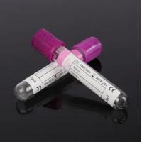 China Best selling hospital medical supplies vacuum blood colletion tube EDTA K3 EDTA K2 purple tube on sale