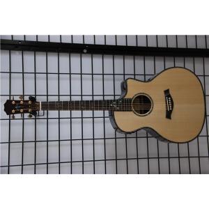 China Acoustic guitar Tays 916 Solid Spruce Mother Of Pearl inlay with EQ Free Shipping supplier