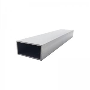 Rectangle Slotted Extrusion Aluminum Profiles Section Tube