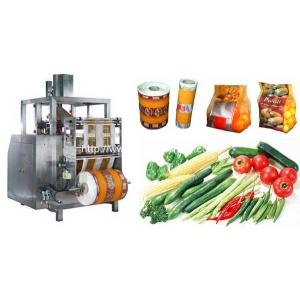 Mesh bag packing machine for vegetable and fruit