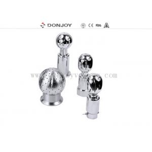 China 1/2 - 2.5 Welded Rotating Tank Spray Balls Mirror / Matte Polished supplier
