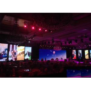 China Indoor P4.81 Full Color Rental LED Display With Die-casting Aluminum Cabinet 500x1000mm supplier