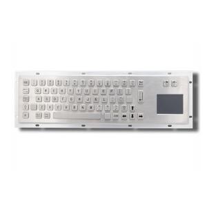 Self Service Kiosk Stainless Steel Industrial Keyboard With Touchpad IP65