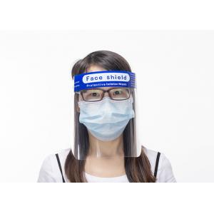 China Double Sided PET Transparent Medical Face Shield Visor supplier
