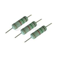 China 1/4W 10W Metal Oxide Fixed Film Resistor Axial Through Hole on sale