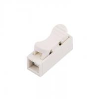 China CH2 2 Poles Press Type 3 Pin Quick Connect Power Terminal Block LED Cable Crimp Connectors Terminals on sale