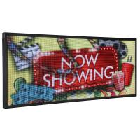China Outdoor WiFi Programmable Scrolling LED Signs , P5RGB LED Advertisement Board on sale