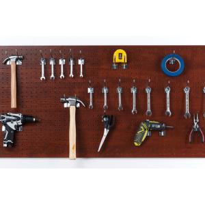 China MDF fácil Pegboard da grão da madeira do conjunto 8mm supplier